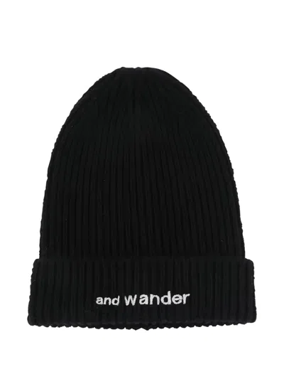 And Wander Ribbed-knit Beanie