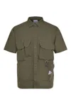 And Wander Multi Pocket" Shirt - Green In Brown