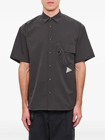 AND WANDER SHORT-SLEEVE UTILITY SHIRT