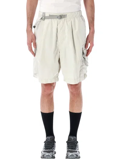 And Wander Ripstop Cargo Shorts In Neutral