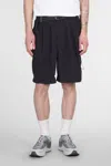 And Wander Black Shorts In Black
