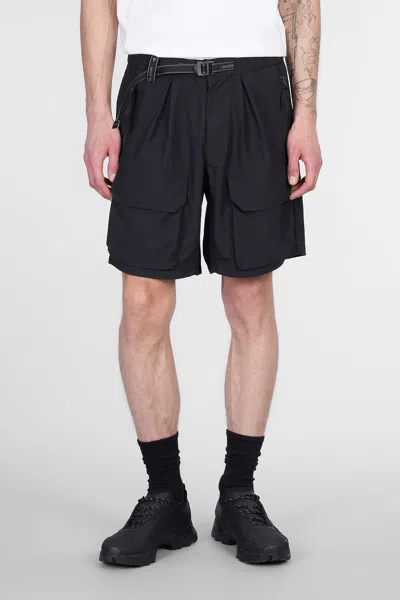 And Wander Shorts In Black Nylon