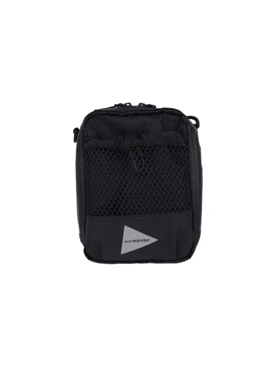 And Wander Shoulder Pouch "ecopack" In Black