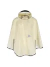And Wander Sil Poncho In White