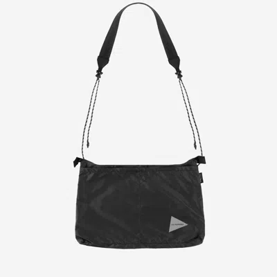 And Wander Sil Sacoche Shoulder Bag In Yellow