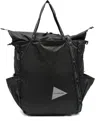 And Wander Sil Tote Bag In Black