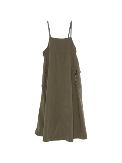 And Wander Sleeveless Midi Dress In Multi
