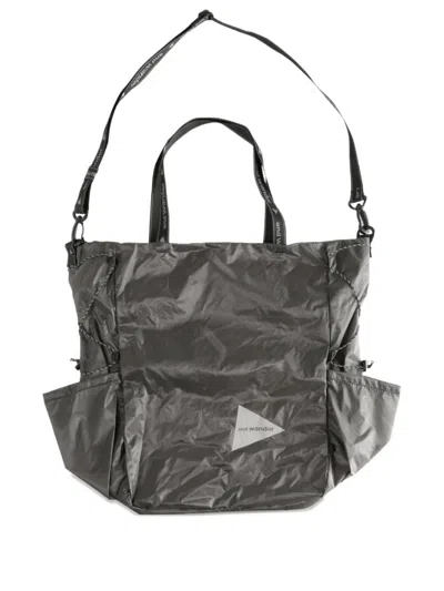 And Wander Slouch-design Tote Bag In Gray