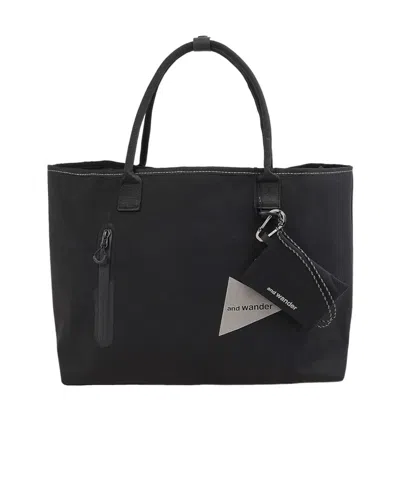 And Wander Small Bag Details Tote Bag In Black