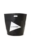 And Wander Storage Bucket Tote Bag In 黑色
