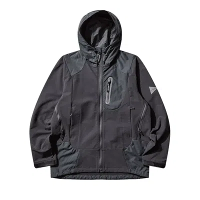 Pre-owned And Wander Stretch Shell Jacket 'dark Grey' | Men's Size Xxl In Gray