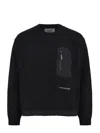 And Wander 63 Shetland Wool Sweater In Black
