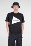 And Wander T-shirt In Black Cotton In Black