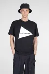 And Wander T-shirt In Black Cotton In Black