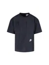 And Wander Pertex" T-shirt In Black