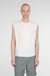 And Wander Tank Top In Beige Wool In Beige