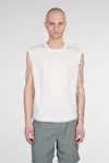 And Wander Tank Top In Beige Wool In Beige