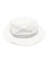 And Wander Tape Hat In Grey