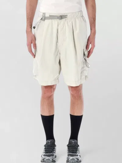 And Wander Technical Cargo Shorts Relaxed Fit Midlength In White