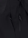 And Wander Technical Hooded Jacket In Black