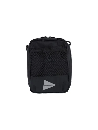 And Wander Travel Mini Bag In Black
