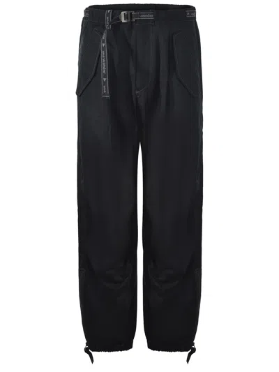 And Wander Trousers Cotton Polyster In Black