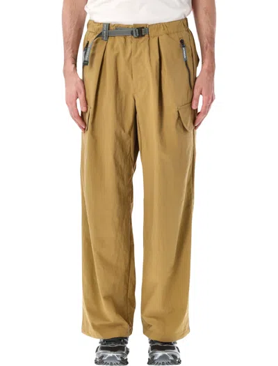 And Wander Twill Cargo Pants In Neutral