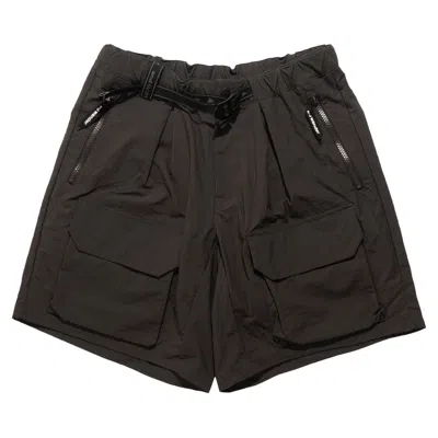 Pre-owned And Wander Twill Short Pants 'charcoal' | Grey | Men's Size M In Gray