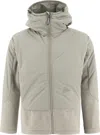 And Wander Versatile Grey Fleece-insert Jacket In Neutral