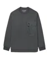And Wander Waffle Long Sleeve T-shirt In Gray