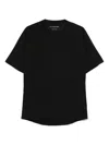 And Wander T-shirt In Black Wool In 黑色