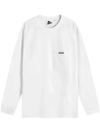 And Wander X Gramicci Logo-print T-shirt In White