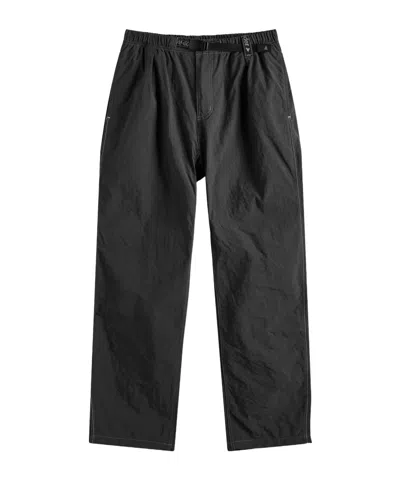And Wander X Gramicci Nylon Climbing Pants In Black