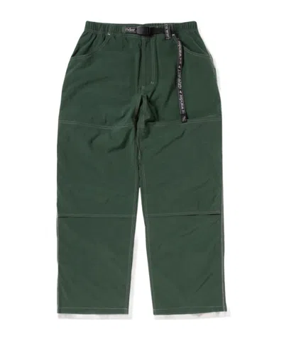 And Wander X Gramicci Nylon Double Knee Pants In Green
