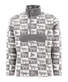 And Wander X Maison Kitsuné Sweatshirts In Gray