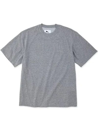 And Wander X Maison Kitsune T-shirt In 灰色