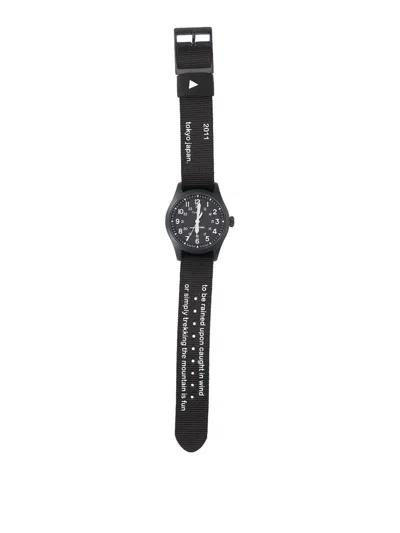 And Wander X Timex Expedition Watch In Black