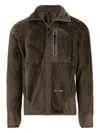 And Wander 18 High Loft Fleece Jacket In Brown