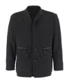And Wander Zip-pocket Tailored Jacket In Black
