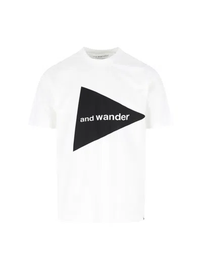 And Wander -inspired Lightweight Everyday T-shirt In White
