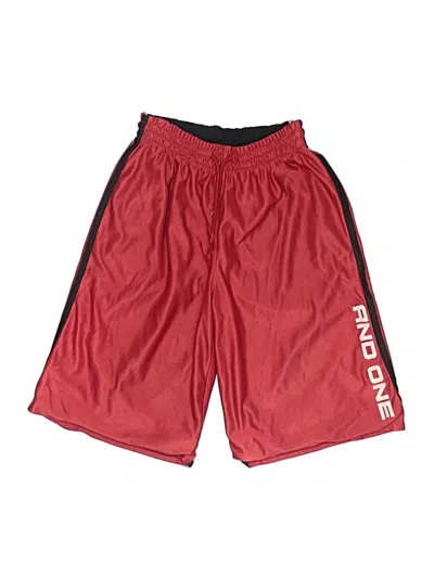 Pre-owned And1 Kids' Athletic Shorts In Red