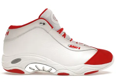Pre-owned And1 Men's  Tai Chi (2018) Sneakers In White/red
