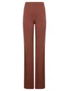 The Andamane Andamane Gaia Flare Pants In Brown
