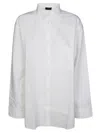 The Andamane White Shirt With Buttons In Cotton Blend Woman In White