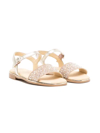 Andanines Kids' Ante Sandals In Gold
