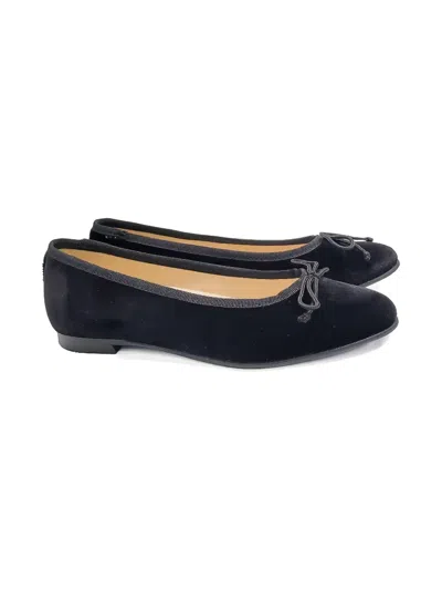 Andanines Kids' Bow-embellishment Baillerina In Black