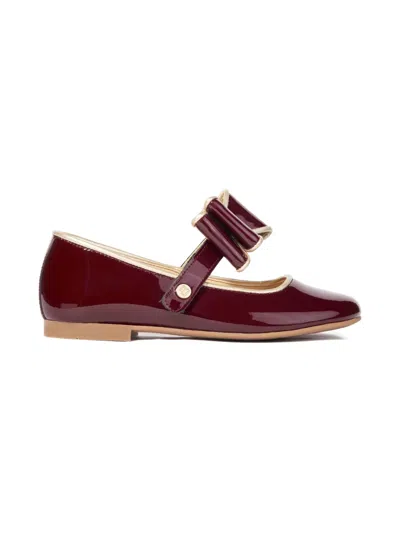 ANDANINES BOW STRAP BALLERINAS