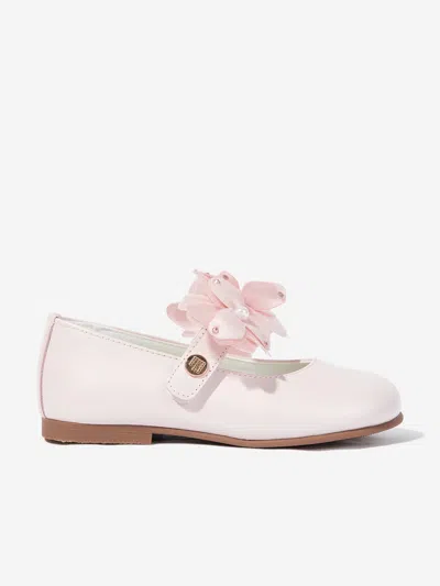 Andanines Kids' Girls Flower Shoes In Pink