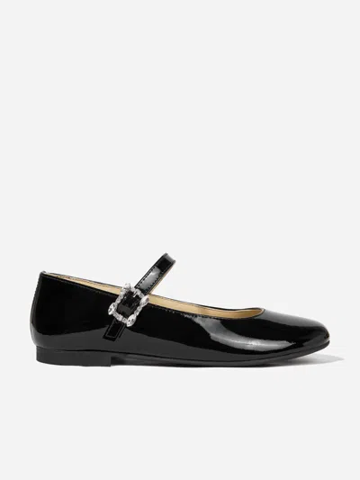 Andanines Kids'  Girls Patent Leather Pumps In Black