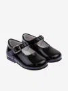 Andanines Girls Scalloped Edge Mary Jane Shoes Eu 22 Black In Black